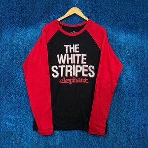 The White Stripes “Elephant” Album Baseball Graphic Tee Size  Large